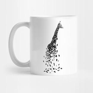 Falling giraffe Mug